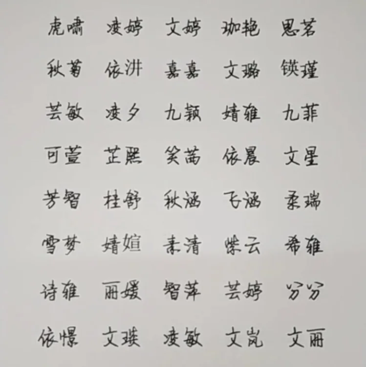 意女岩取名最义名些的什