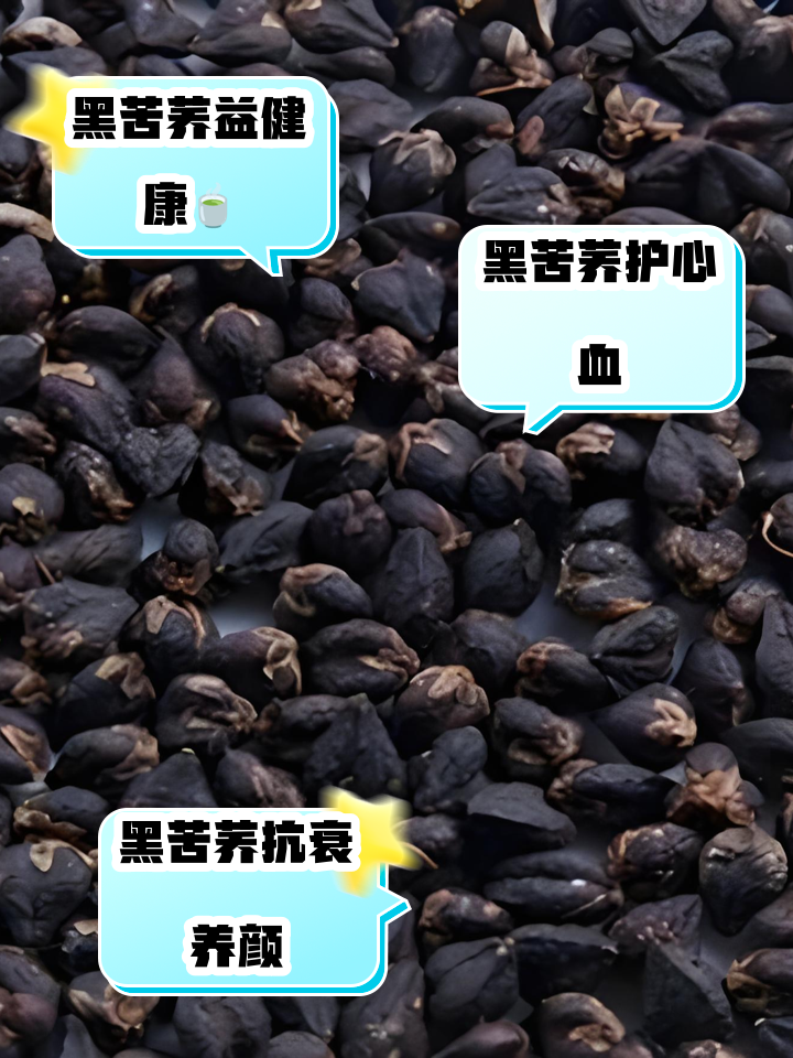 黑苦荞的功效与禁忌和副作用