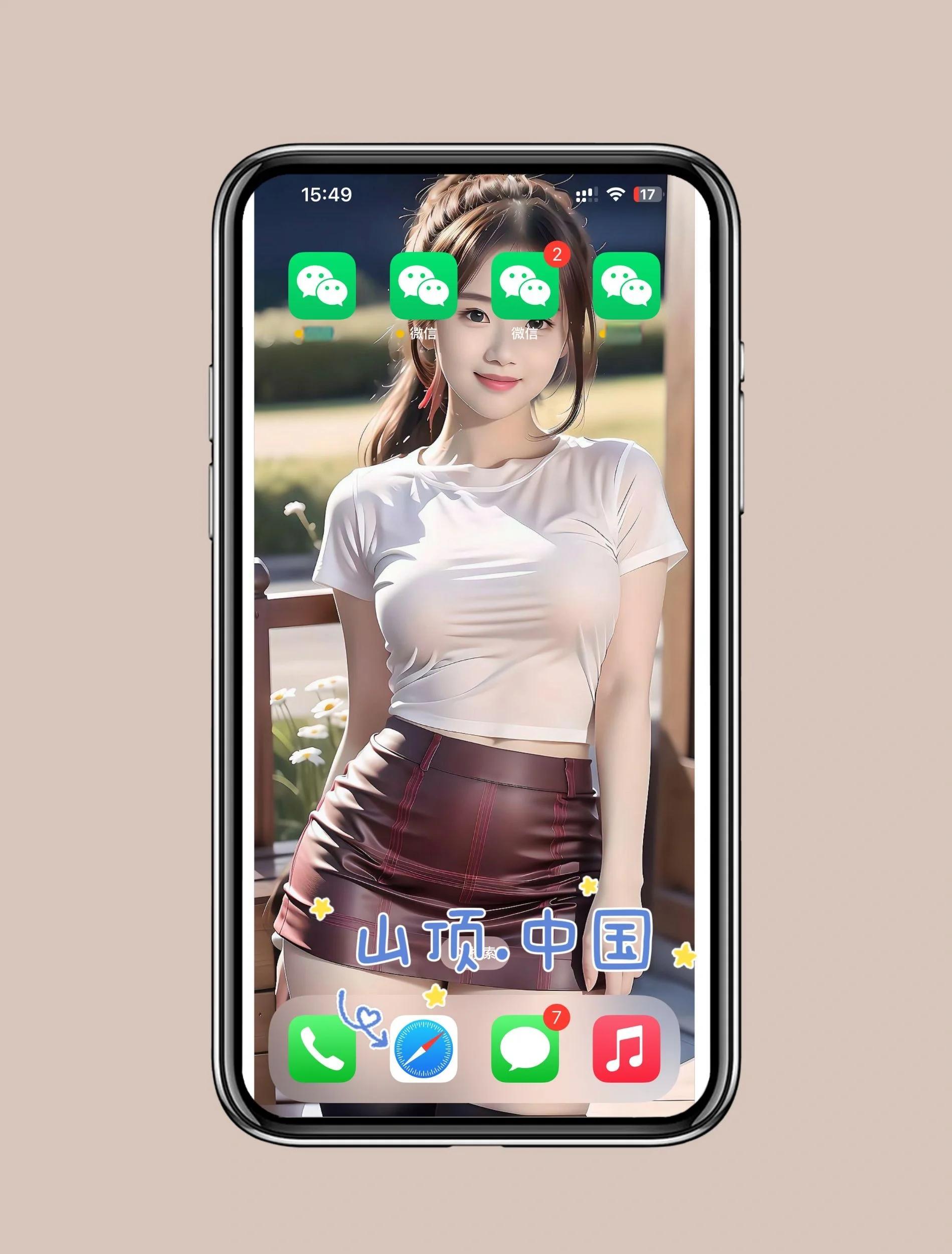 苹果手机微信如何开美颜功能