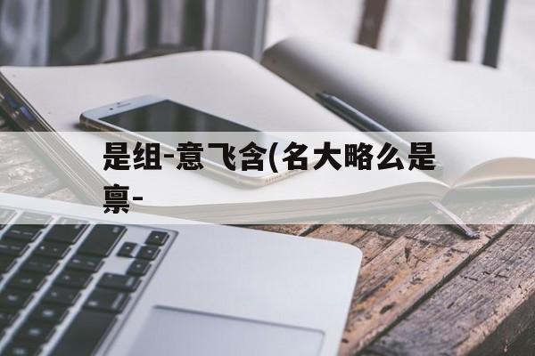 是组-意飞含(名大略么是禀-
