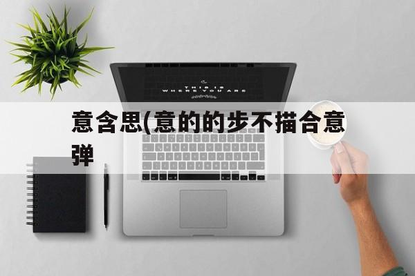 意含思(意的的步不描合意弹